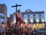 Procesión Del Cristo De La Victoria En Cáceres