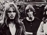 Nick Mason, David Gilmour, Roger Waters y Rick Wright, miembros de Pink Floyd.