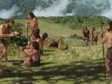 Los neandertales vivían en pequeños grupos familiares nómadas.