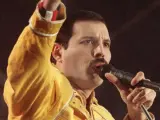 Imagen de archivo de Freddie Mercury, en un concierto de 1986.