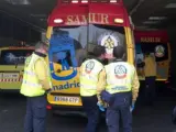 Una ambulancia del Samur.