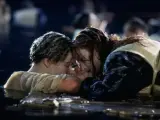 Jack y Rose en el final de 'Titanic'.