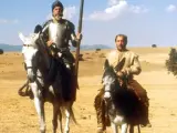 Una escena de 'El Quijote', con Fernando Rey y Alfredo Landa.