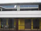 Vivienda De Zaragoza Con Placas Solares. Medioambiente Energías Renovables Solar