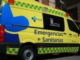 Una ambulancia del servicio de Emergencias 112 de Castilla y León.
