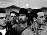 De izquierda a derecha, Larry Mullen Jr, Adam Clayton, The Edge y Bono, componentes de U2.