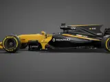 El monoplaza de Renault para la temporada 2017.