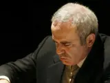 Imagen de archivo del ajedrecista ruso Garri Kasparov.