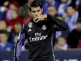 &Aacute;lvaro Morata celebra uno de sus goles al Legan&eacute;s.