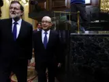 Mariano Rajoy y Crist&oacute;bal Montoro
