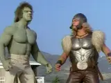 Hulk vs Thor: la versi&oacute;n de los 80