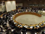 El Consejo de Seguridad de la ONU, durante una reuni&oacute;n sobre la situaci&oacute;n en Siria, en una imagen de archivo.