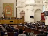 Imagen del Pleno del Parlamento de Andaluc&iacute;a