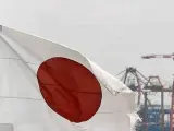 Imagen de una bandera de Japón.