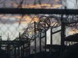 Una imagen de la prisión de Guantánamo.