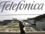 Edificio de la sede de Telefónica en Las Tablas (Madrid).