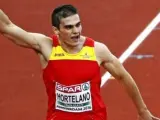 El atleta espa&ntilde;ol Bruno Hortelano.