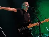 El ex miembro de Pink Floyd Roger Waters, durante su actuación en el Wizink Center de Madrid, dentro de su gira 'Us + Them'.