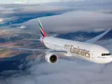 Avión de la aerolínea Emirates Airlines.