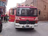 Coche de bomberos del Consorcio Provincial de Alicante, vehículo, incendio