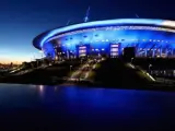 El estadio de San Petersburgo, con capacidad para 67.000 espectadores y un sistema de climatizaci&oacute;n especial.