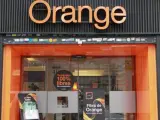 Imagen de una tienda de Orange.