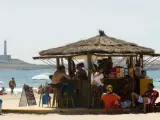 Playa chiringuito