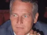 Paul Newman durante un acto público en los setenta.