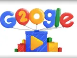 'Doodle' del 20 cumplea&ntilde;os de Google.