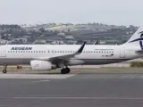 Un avión de Aegean Airlines