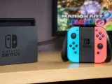 La consola de videojuegos Nintendo Switch.