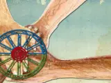 La rueda símbolo del pueblo gitano