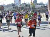 Imagen de archivo de una maratón.