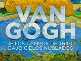 Van Gogh de los campos de trigo bajo los cielos nublados