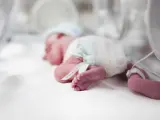 Un beb&eacute; prematuro en una incubadora, en una imagen de archivo.