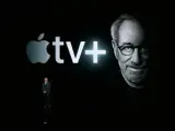 Steven Spielberg en el evento de Apple.