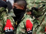 Miembros de la guerrilla del ELN, en una imagen de archivo.