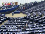 Fotograf&iacute;a del interior del Parlamento Europeo.