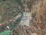 Localización de Homs, Siria.