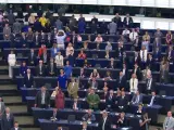 Apertura de la novena legislatura del Parlamento Europeo, en Estrasburgo.