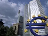 Sede del Banco Central Europeo en Frankfurt (Alemania).