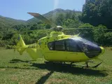 Helicóptero de Sacyl. Archivo