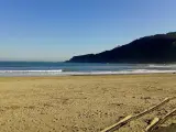 Playa de La Zurriola en San Sebastián