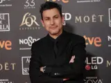 <p>Rodrigo Cortés en la alfombra roja de los premios Goya 2019.</p>