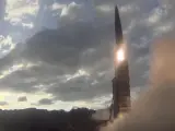 Lanzamiento de un misil balístico, en una imagen de archivo.
