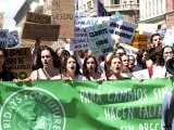 Marcha por el clima en Madrid el pasado mes de mayo.