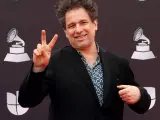 El cantautor argentino Andrés Calamaro, en la alfombra roja de los premios Grammy Latinos 2019, en el MGM Grand Garden Arena de Las Vegas, Estados Unidos.