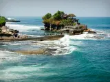 Un complejo turístico en la isla de Bali (Indonesia)