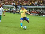 Marta Vieira da Silva, durante un partido con Brasil.