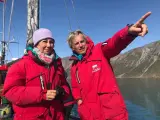 La banquera Ana Bot&iacute;n explora Groenlandia junto a Jes&uacute;s Calleja para experimentar el cambio clim&aacute;tico